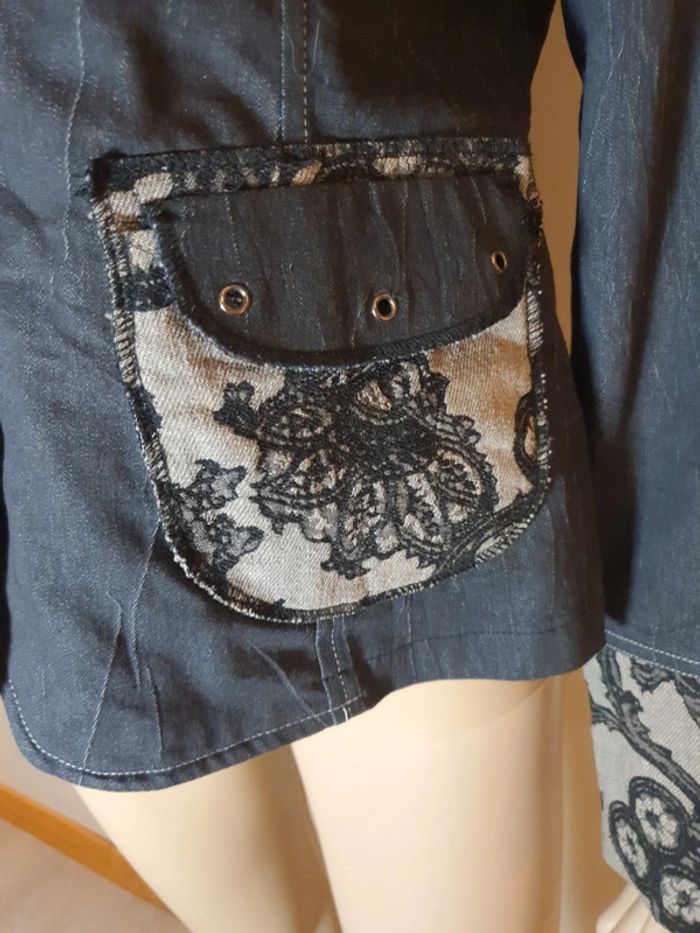 SQuise blazer broderies T.40 - photo numéro 6