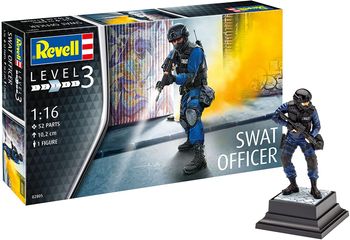Maquette REVELL 02805 Figurine swat officier 1/16