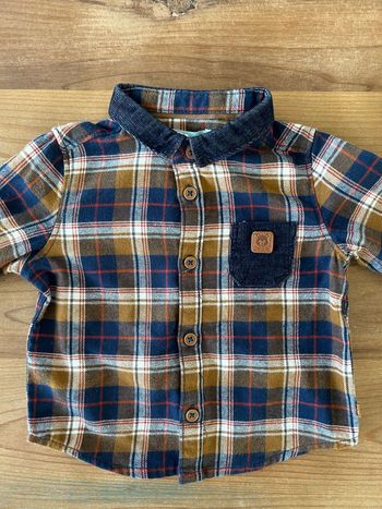 Lot de 2 chemises - 6 mois