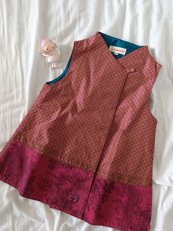 Blouse bordeaux Catimini