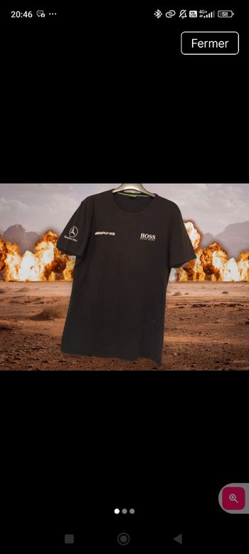 Tee-shirt HUGO BOSS Mercedes Benz 