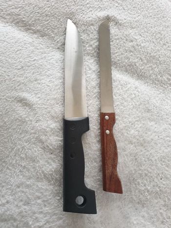 Lot de 2 grands couteaux