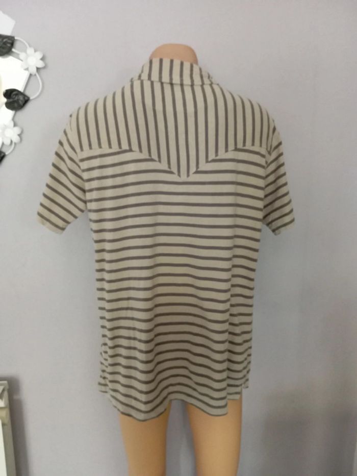 Polo rayé homme XL - photo numéro 3