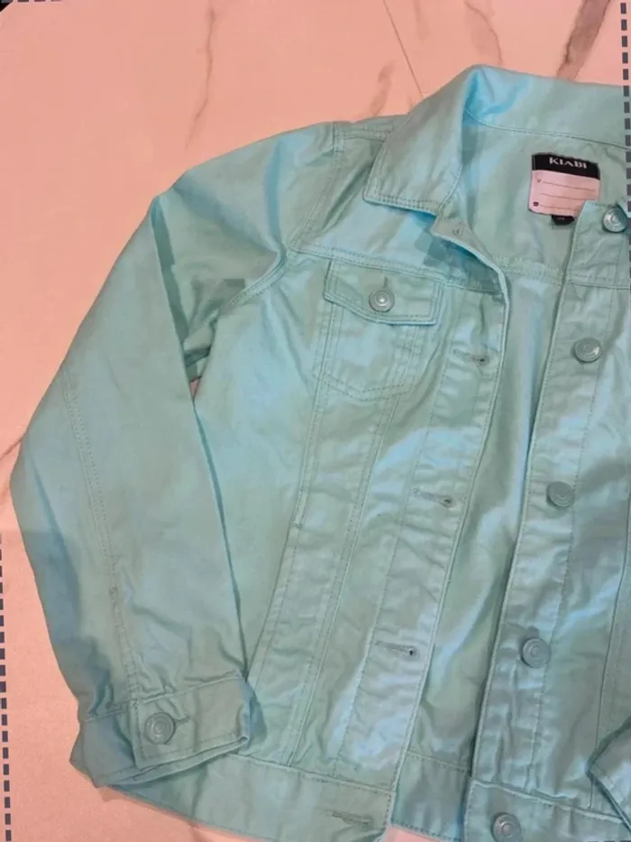 Veste en jean bleu - Kiabi - taille 12 ans - photo numéro 2