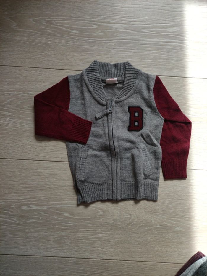 Gilet bébé garçon