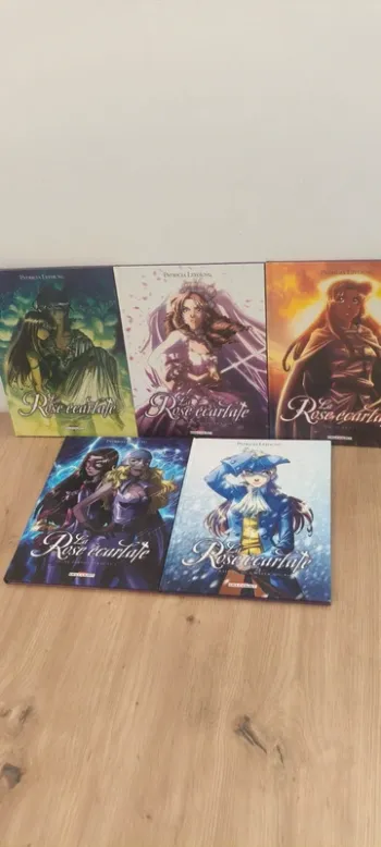 Lot bd la rose écarlate
