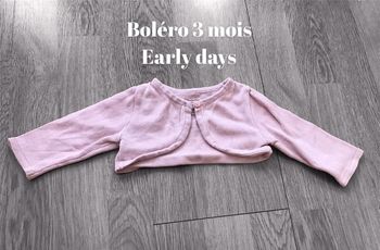 Boléro 3 mois early days