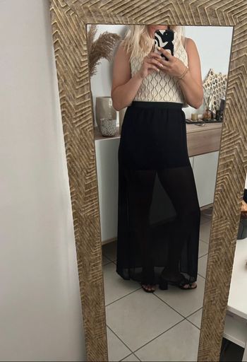 Jupe en tulle noire