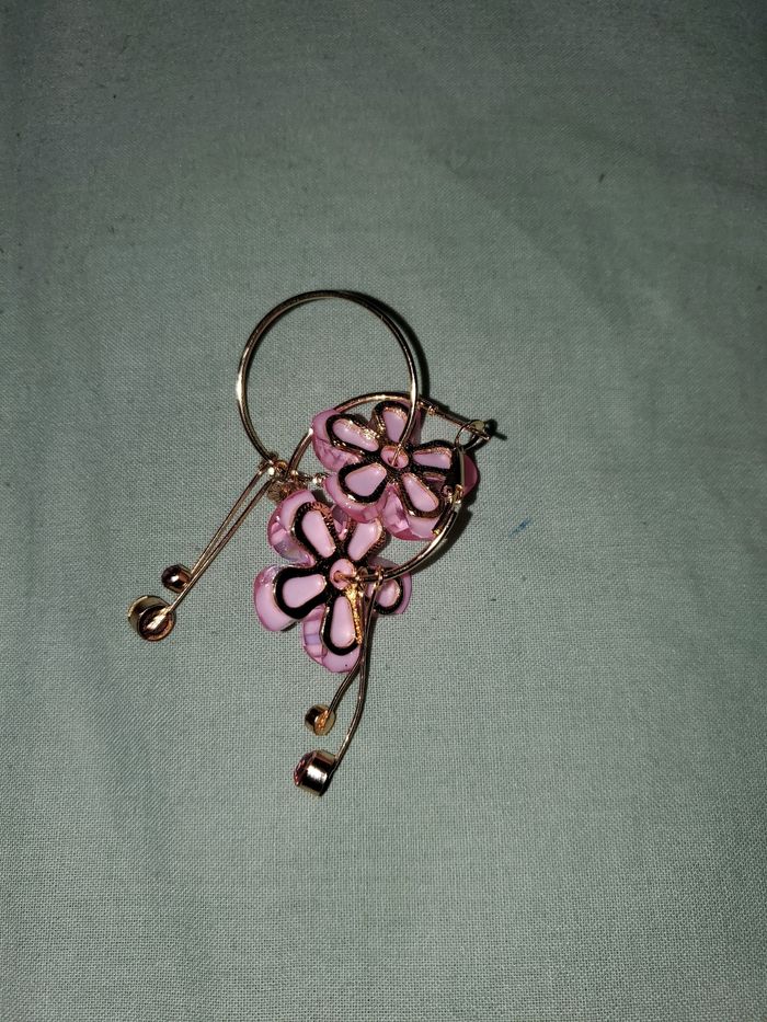 Lot de 3 paires de boucles d'oreilles - photo numéro 2