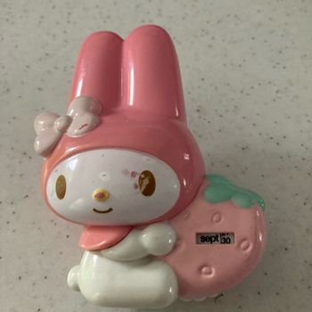 Figurine lapin calendrier