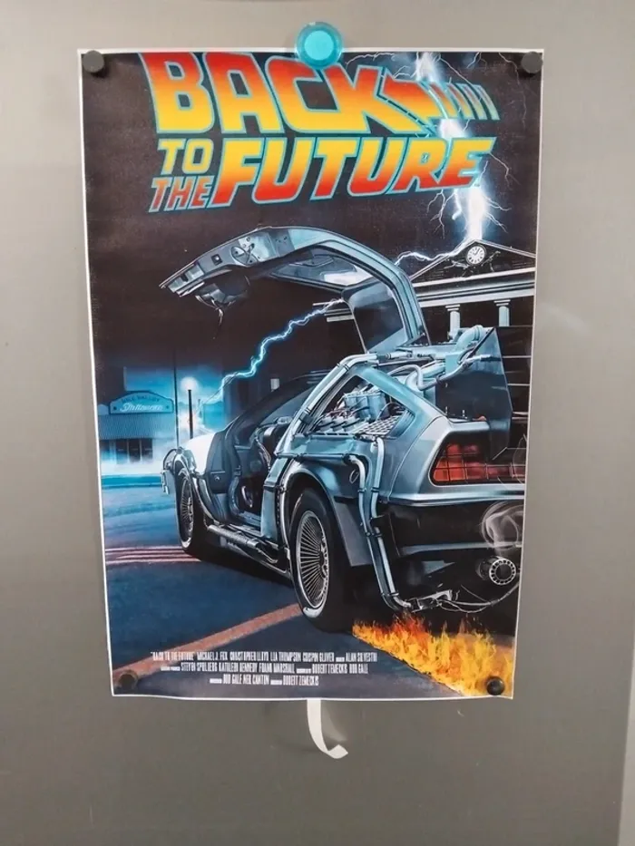 Affiche de film Retour vers le futur sur toile