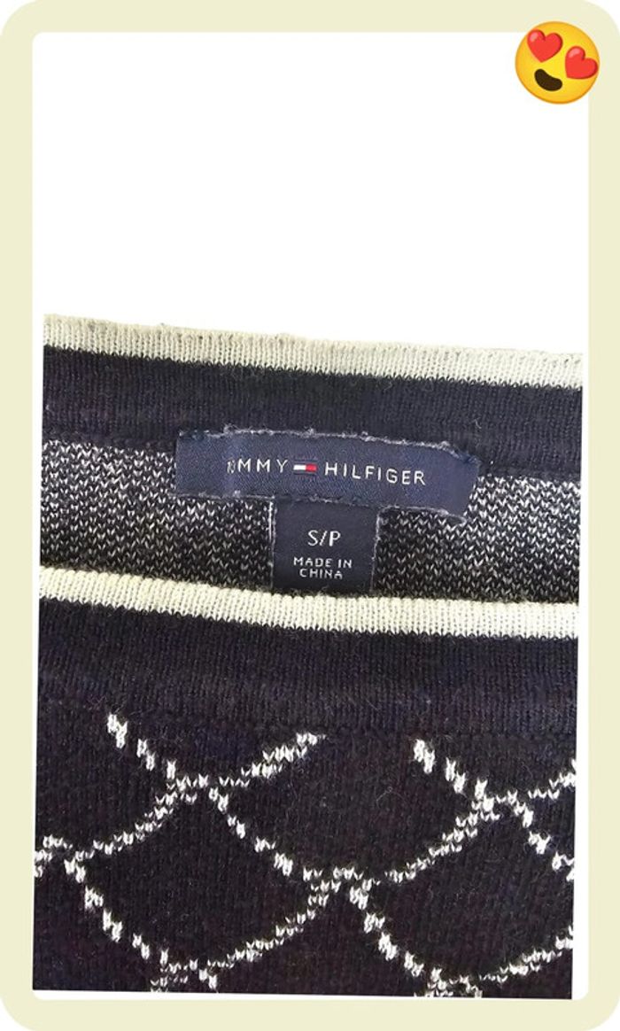 Haut et t-shirt Tommy Hilfiger noir taille S - photo numéro 3