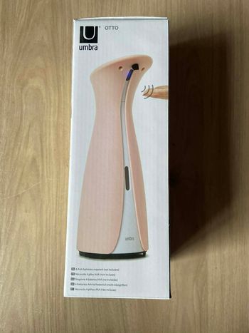 Distributeur de savon automatique rose umbra
Neuf