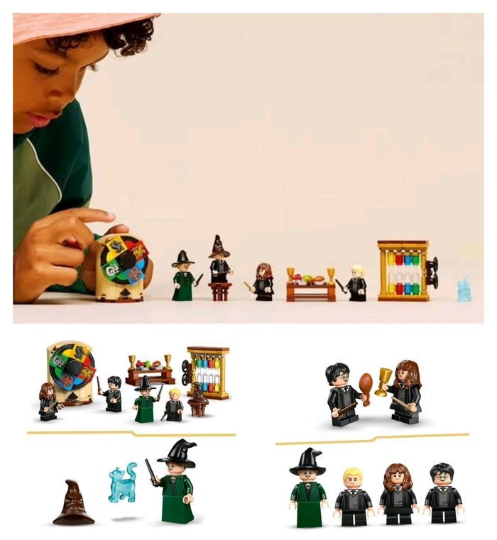 Lego Harry Potter le château de Poudlard la cérémonie du choixpeau magique - photo numéro 2