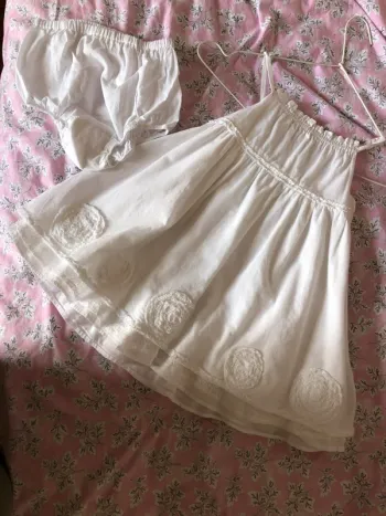 Robe blanche Babybou
