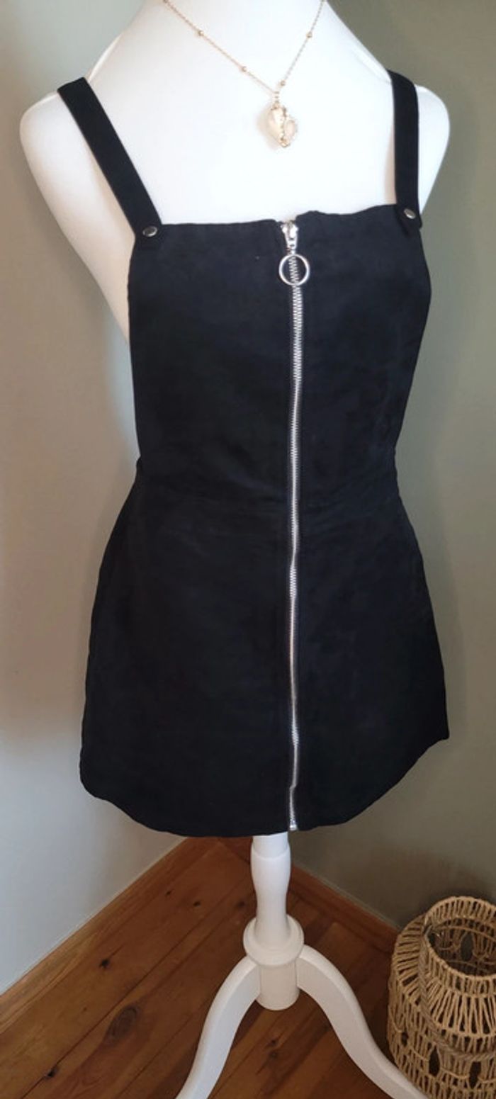 Jolie robe zippée bretelles ajustables Taille M - photo numéro 2