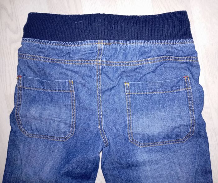 Jeans denim bleu légèrement délavé Tex 
T. 9-10 ans - photo numéro 4