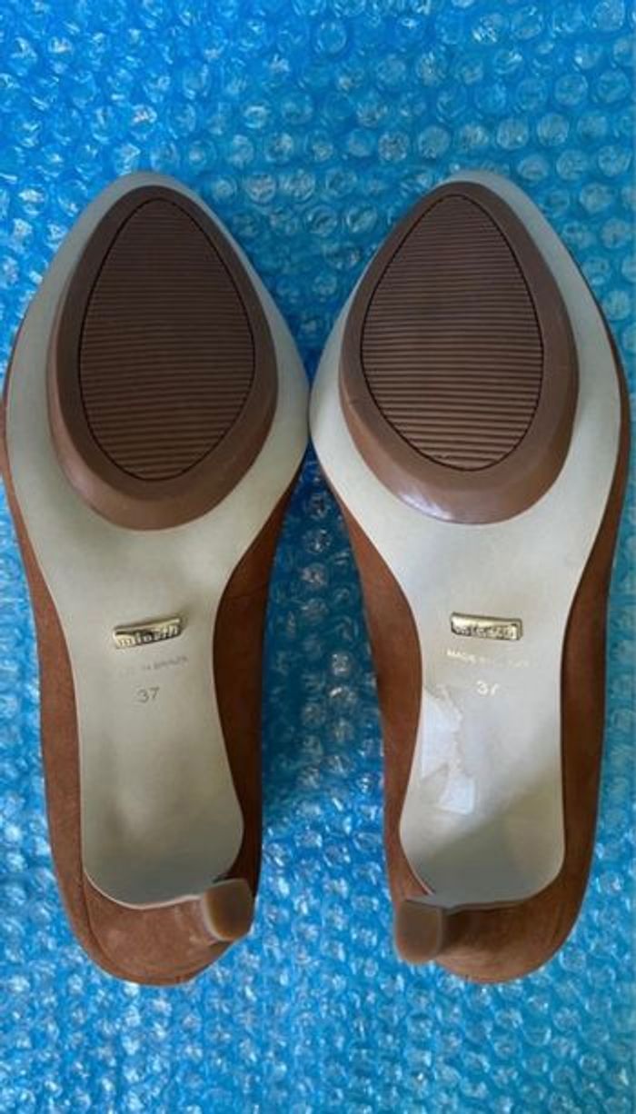 Escarpins couleur camel Minelli pointure 37 - photo numéro 5