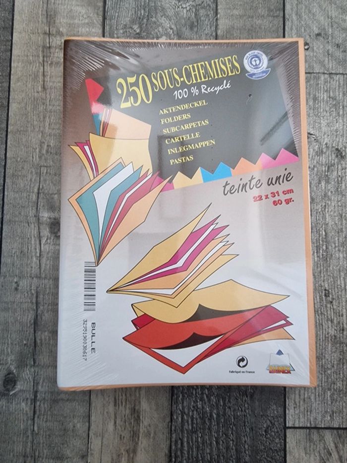 Lot de sous chemises