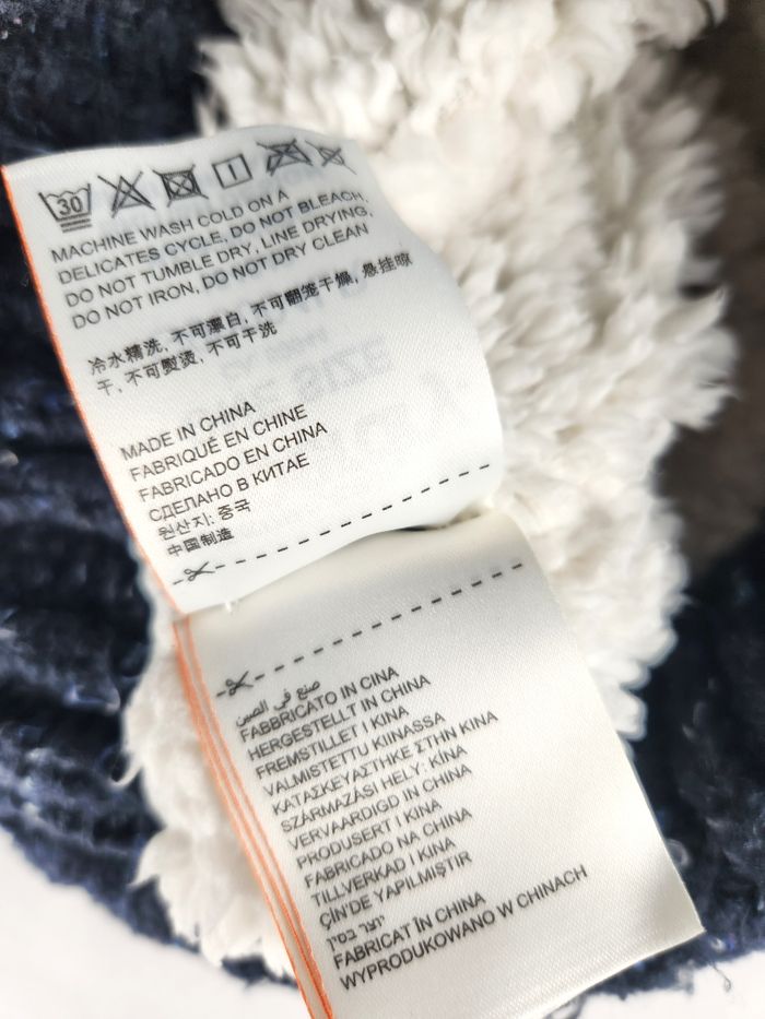 Bonnet Superdry avec pompon Tricot Bleu Chiné - photo numéro 6