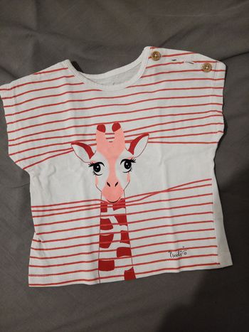 T-shirt "girafe" _ 3 moos