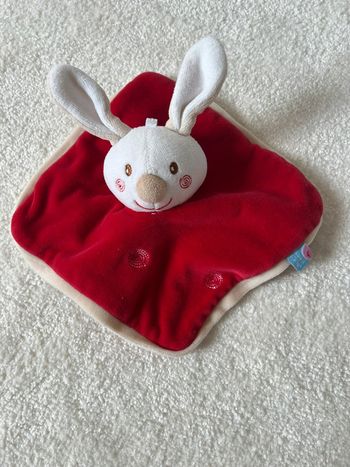 Doudou sucre d’orge lapin