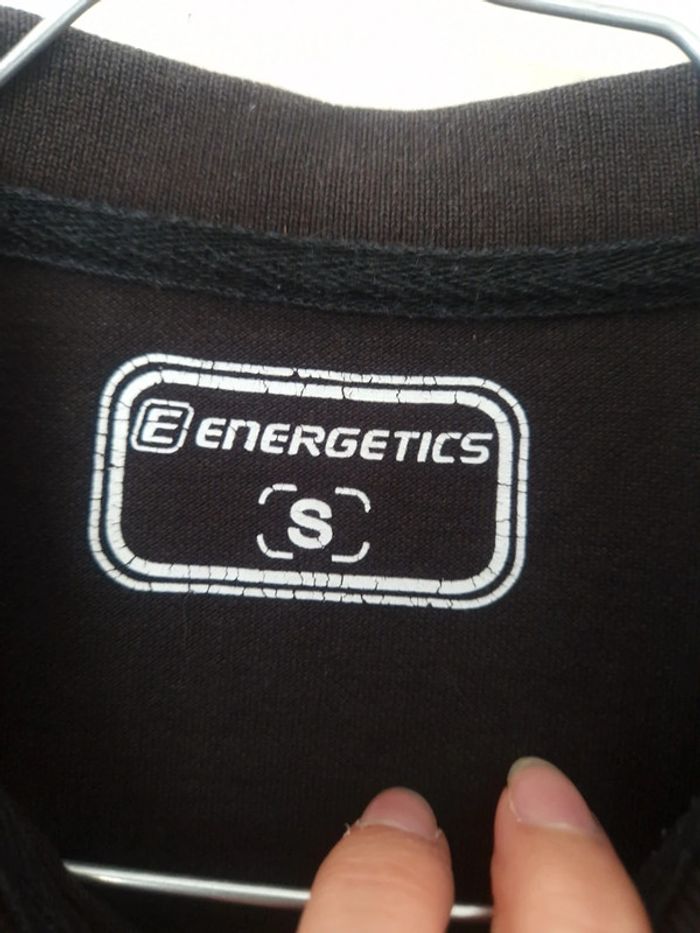 Polo noir uni homme Energetics taille S/36 - photo numéro 4