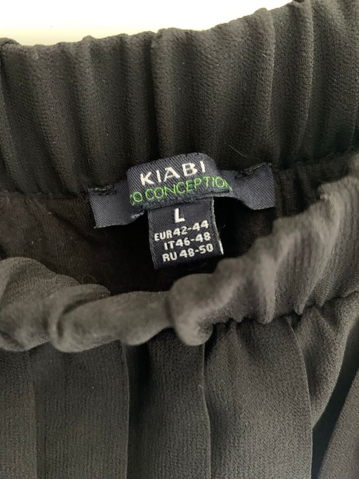 Jupe plissée noire, Kiabi