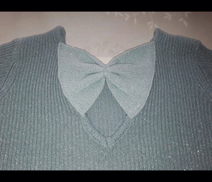 🟣 42 / 44 Pull Brillant 2 en 1 NEUF 🟣 - photo numéro 3