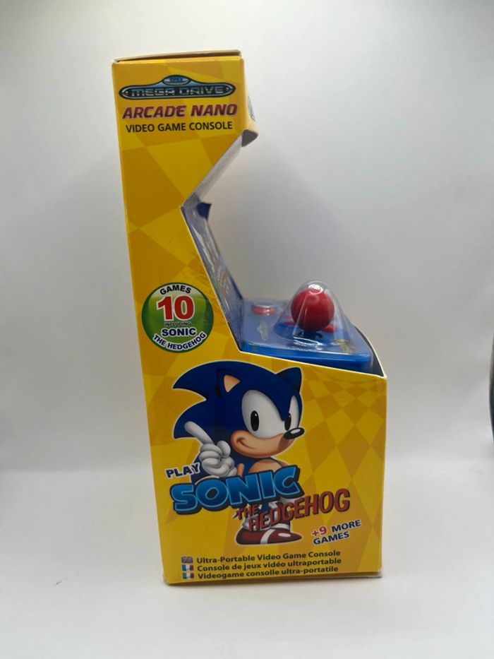 Arcade Nano Sonic - Sega Mega Drive Plug In TV - 10 Games Total New - photo numéro 5