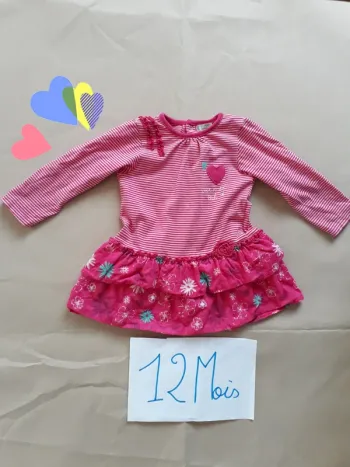 Robe / Tunique ML 12 Mois