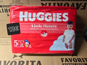 Couches Huggies T5 x42