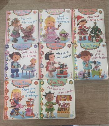 8 livres P’tite Fille