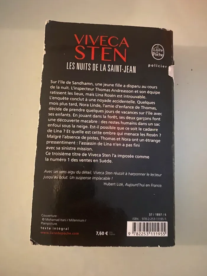 Livre de poche viveca sten - photo numéro 2