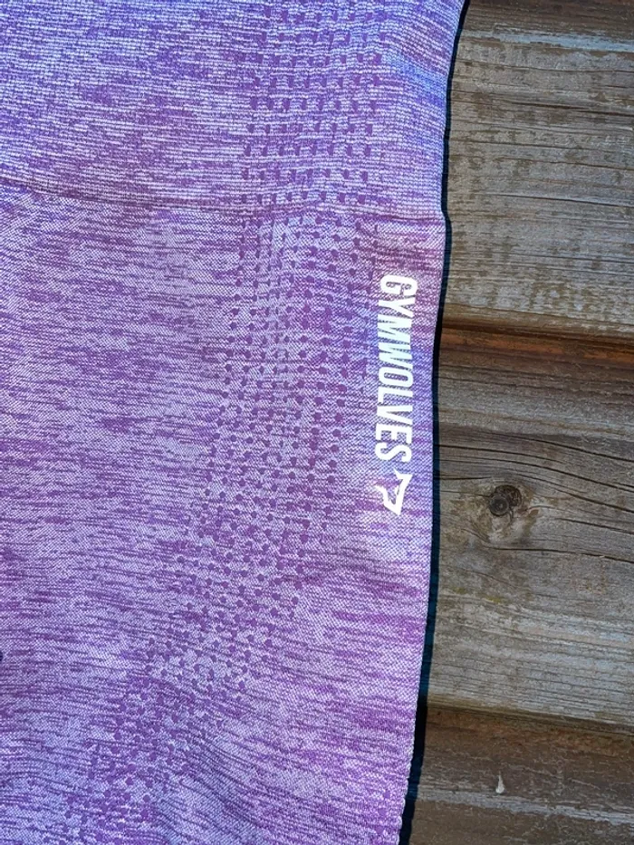 Short gainant violet taille m - photo numéro 2