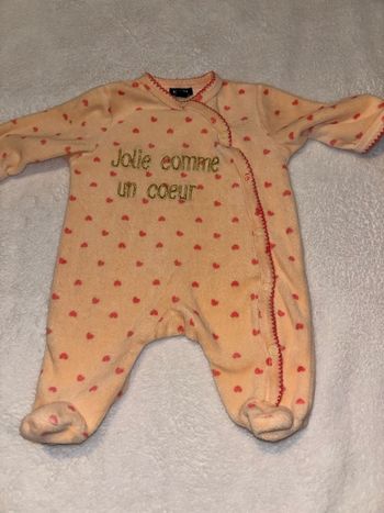 Pyjama fille 1 mois 