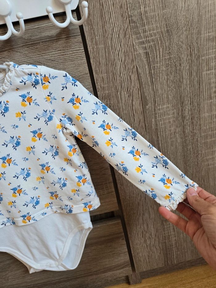 Vêtement Bébé Fille - Robe chasuble + Body - Sergent Major - 24 mois 86 cm - photo numéro 4