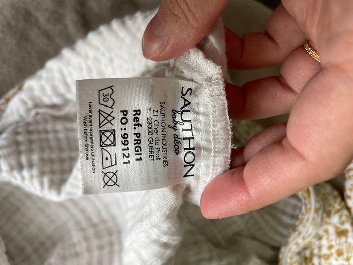 Gigoteuse Sauthon 0-6 mois été avec pochon - photo numéro 7