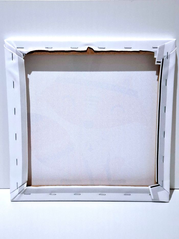 Tableau en toile Renard Indien – Décoration murale bébé/enfant 30x30 cm - photo numéro 3