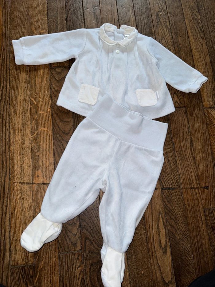 Ensemble velour tutto piccolo  3 mois