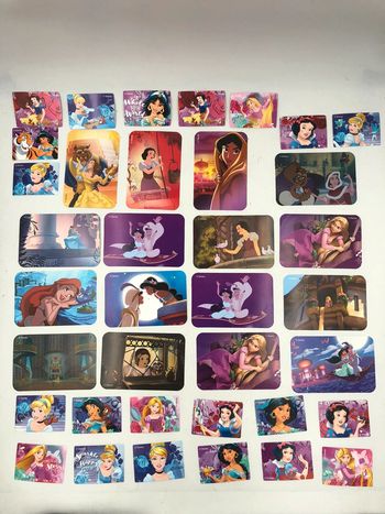 Lot de 37 Stickers autocollants Disney Princess