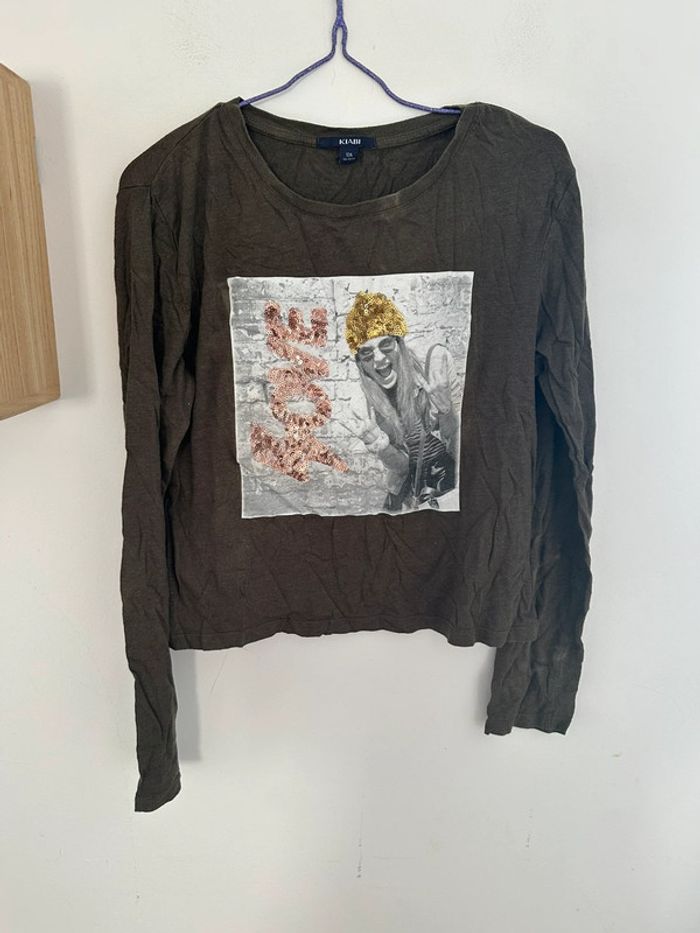 Teeshirt manche longue Kiabi 12 ans