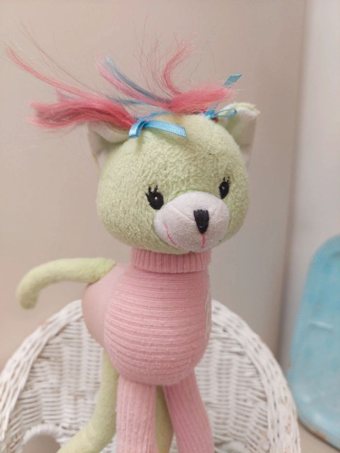 #BB2 - Mattel - lot de 2 chien et chat longues pattes - photo numéro 8