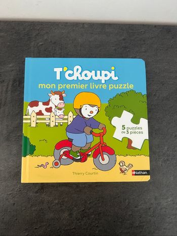 Livre puzzle Tchoupi