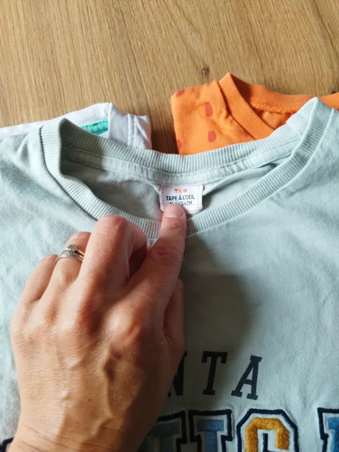 Lot tee shirt - photo numéro 3