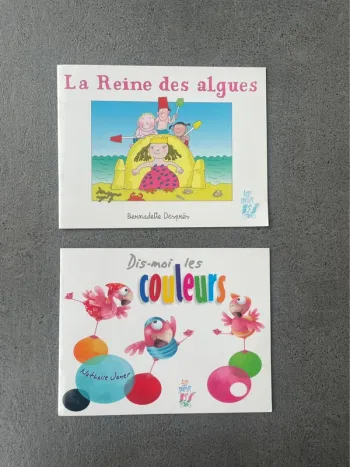 Lot 2 livres Lire c’est partir