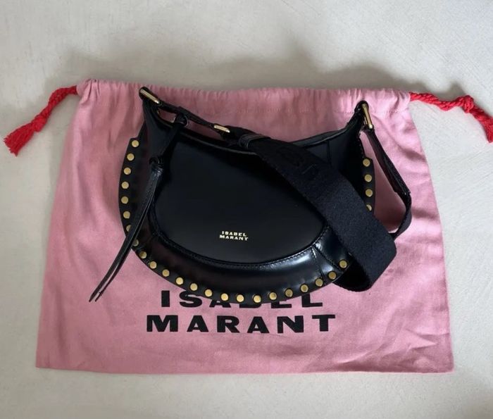 Sac Isabel Marant Oskan Moon noir