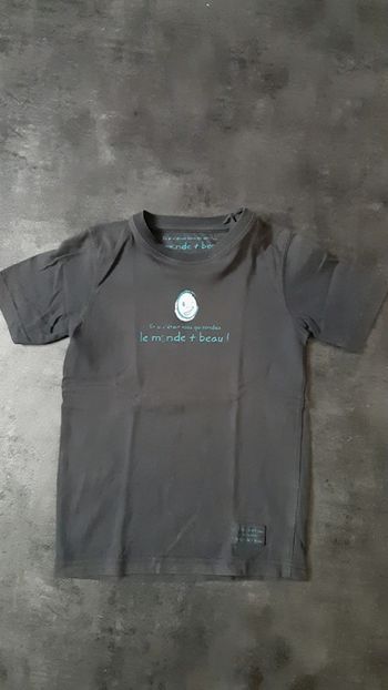 T-shirt manche courte garçon 100% coton