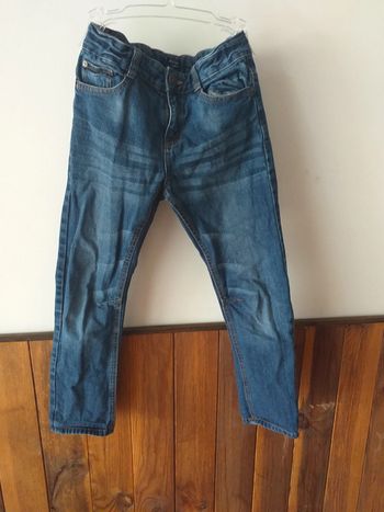 Jeans réglable bouton pression