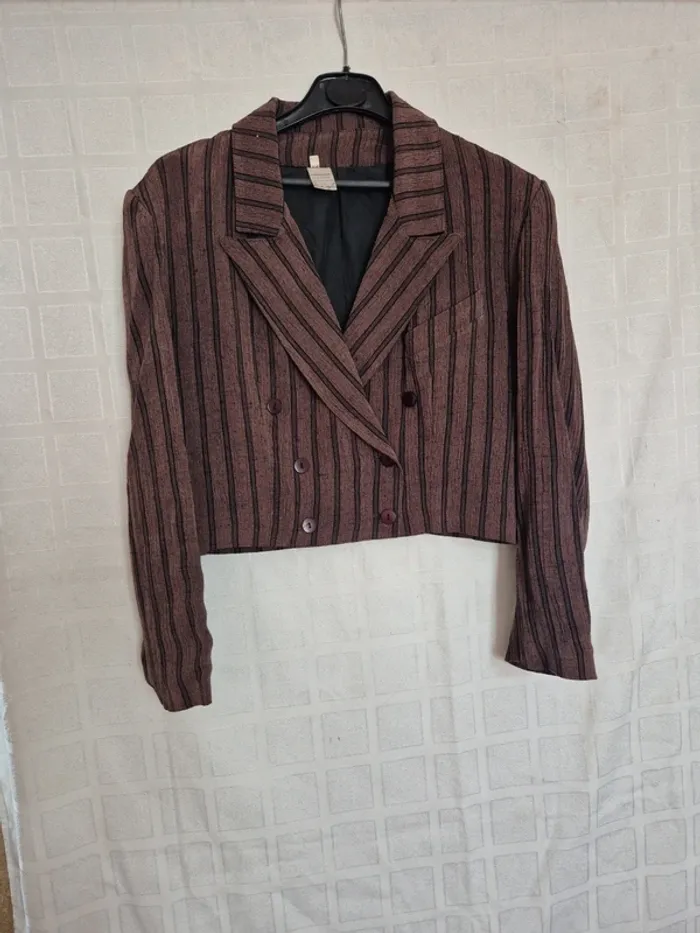 blazer court taille 38